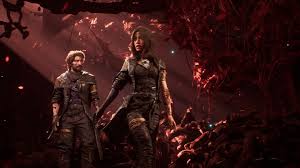 An image of Expedition 33 characters battling a unique foe